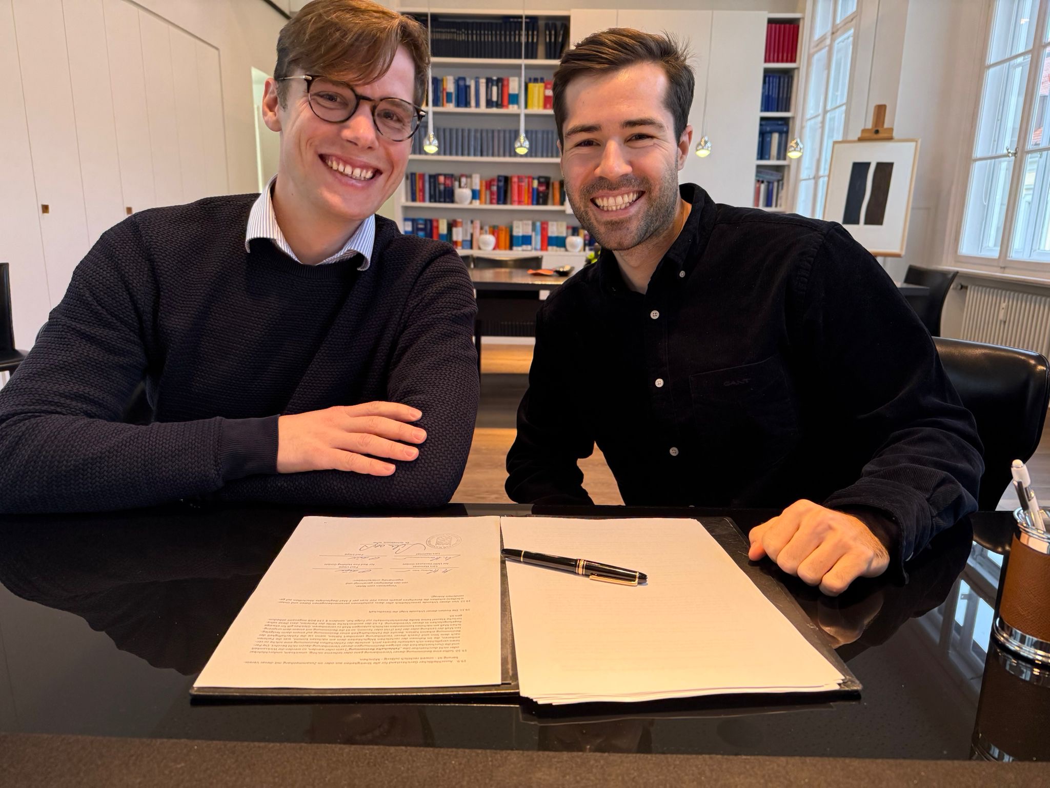 Paul Liepe und Michael Hammer